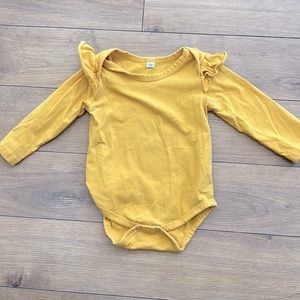 kids yellow bodysuit